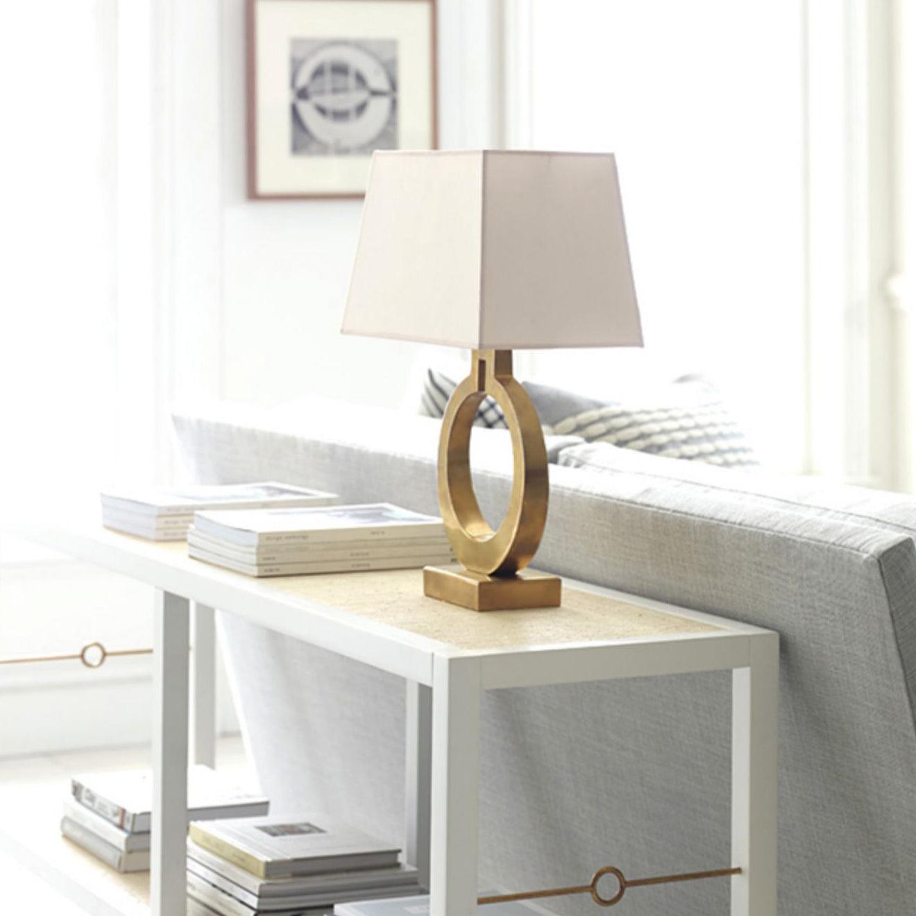 Keyhole Ring Side table lamp Table Lamp