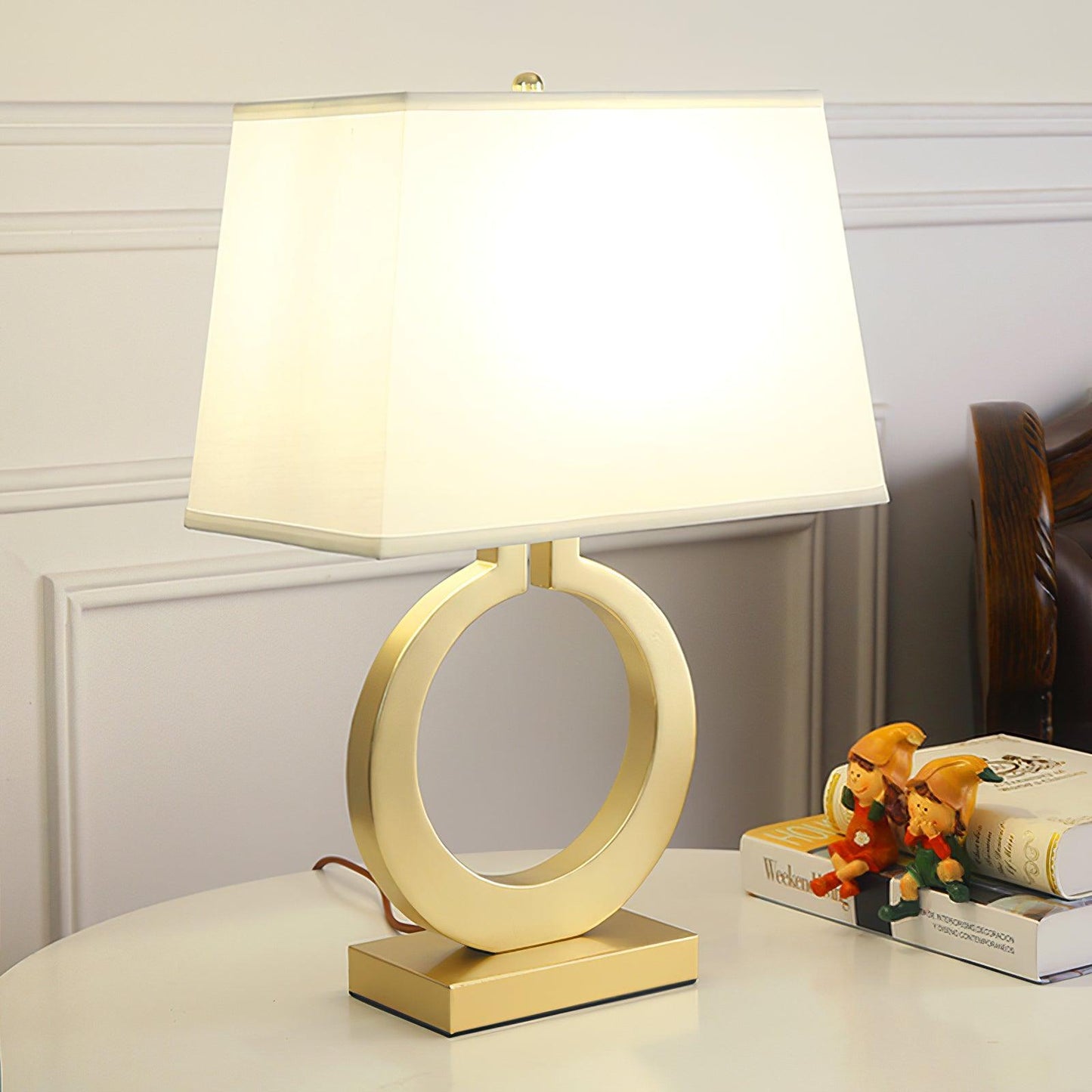 Keyhole Ring Side table lamp Table Lamp