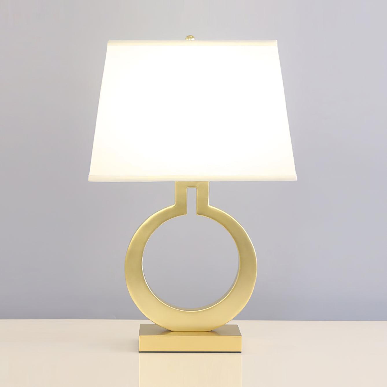 Keyhole Ring Side table lamp Table Lamp