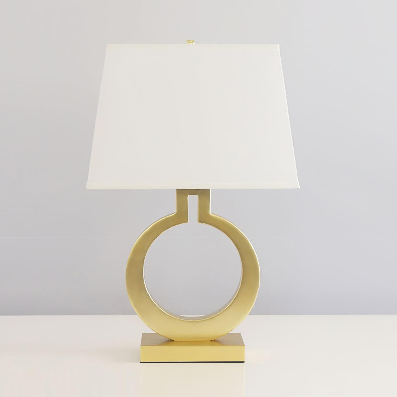 Keyhole Ring Side table lamp Table Lamp