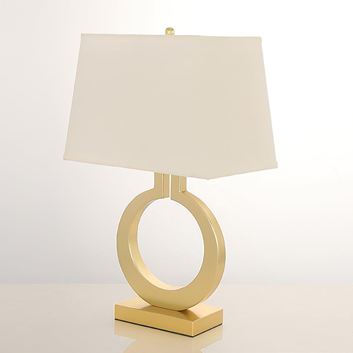 Keyhole Ring Side table lamp Table Lamp