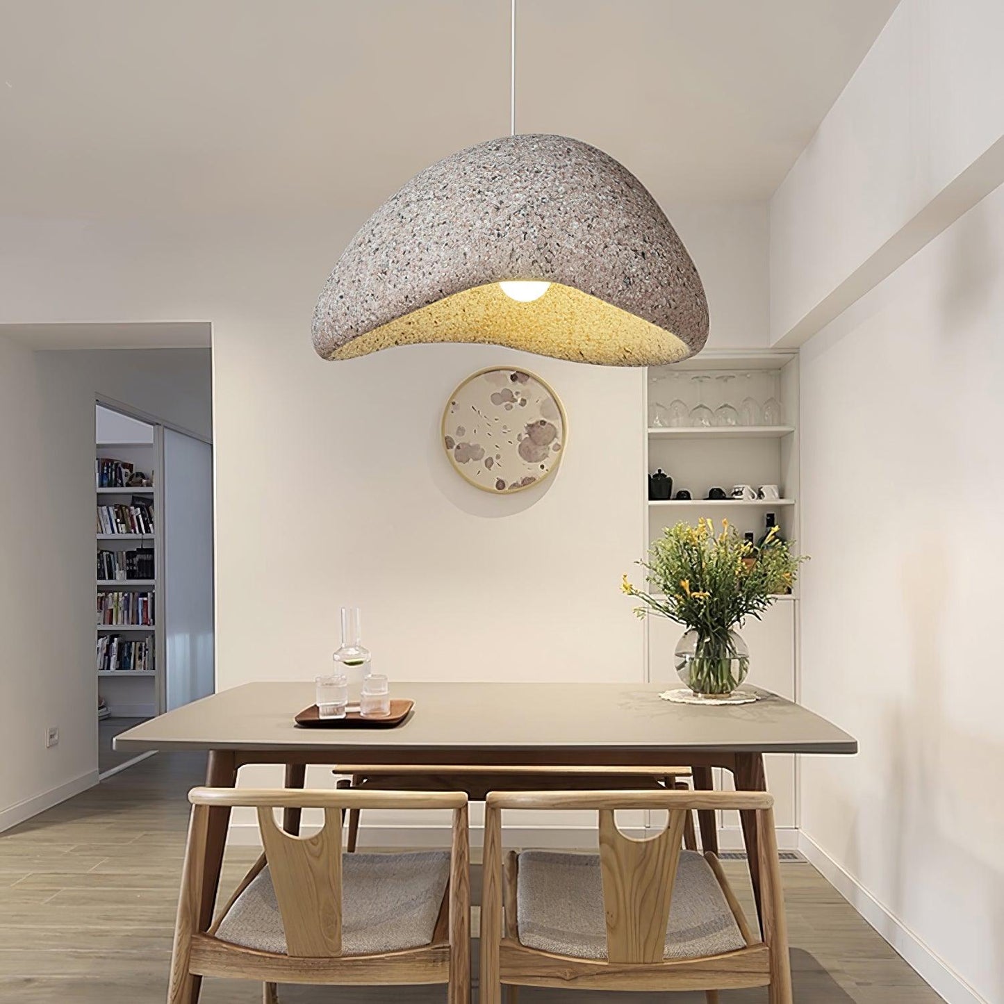 Khmara Halia Speckled Hanging light Pendant Lamp