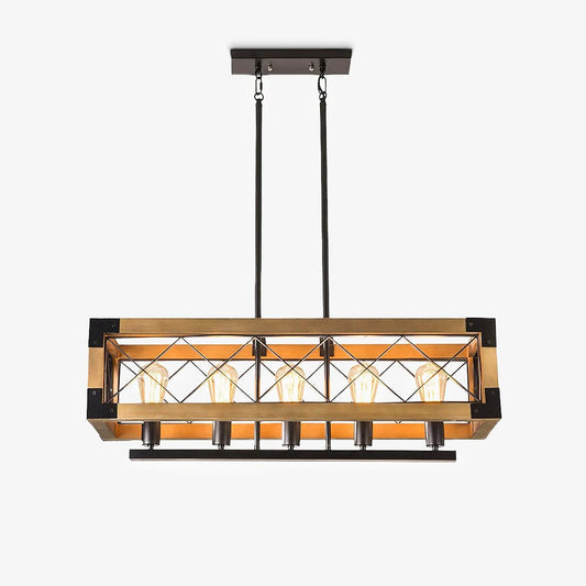 Kitchen Island Rectangle Ceiling fixture Chandelier