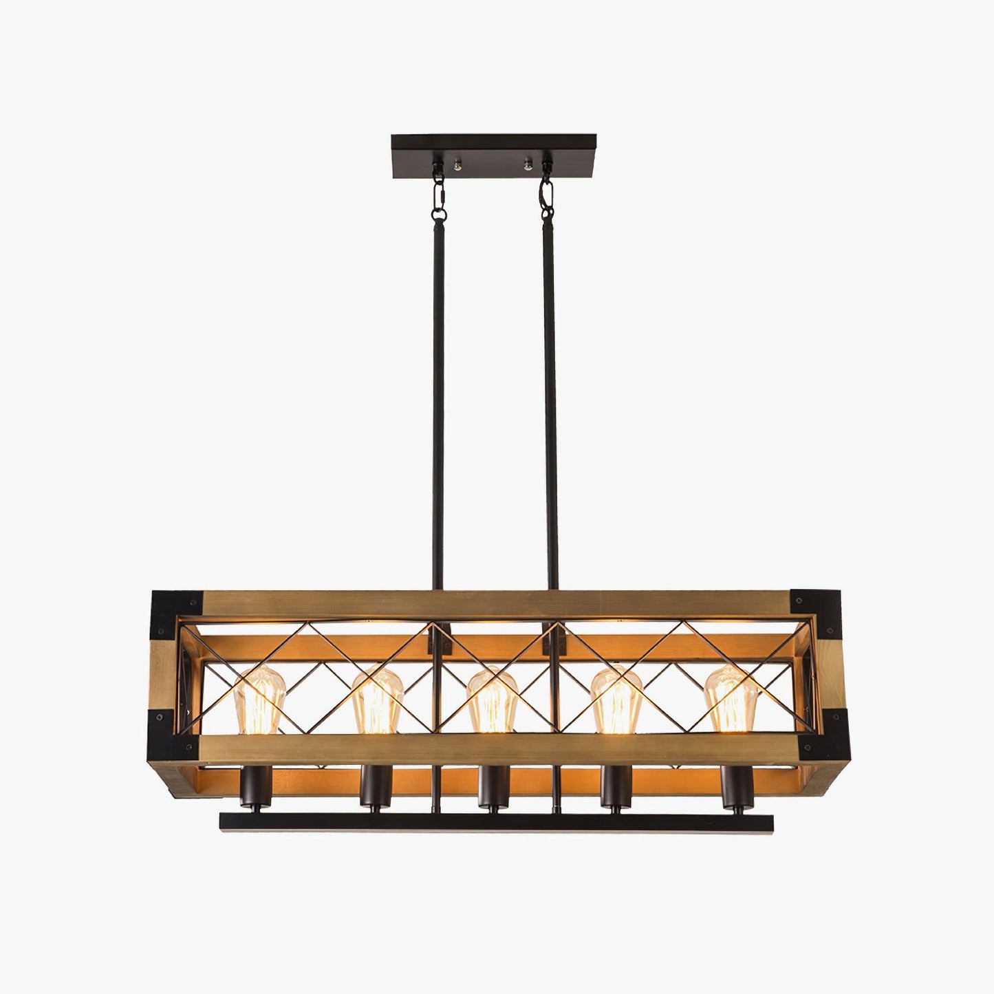 Kitchen Island Rectangle Ceiling fixture Chandelier