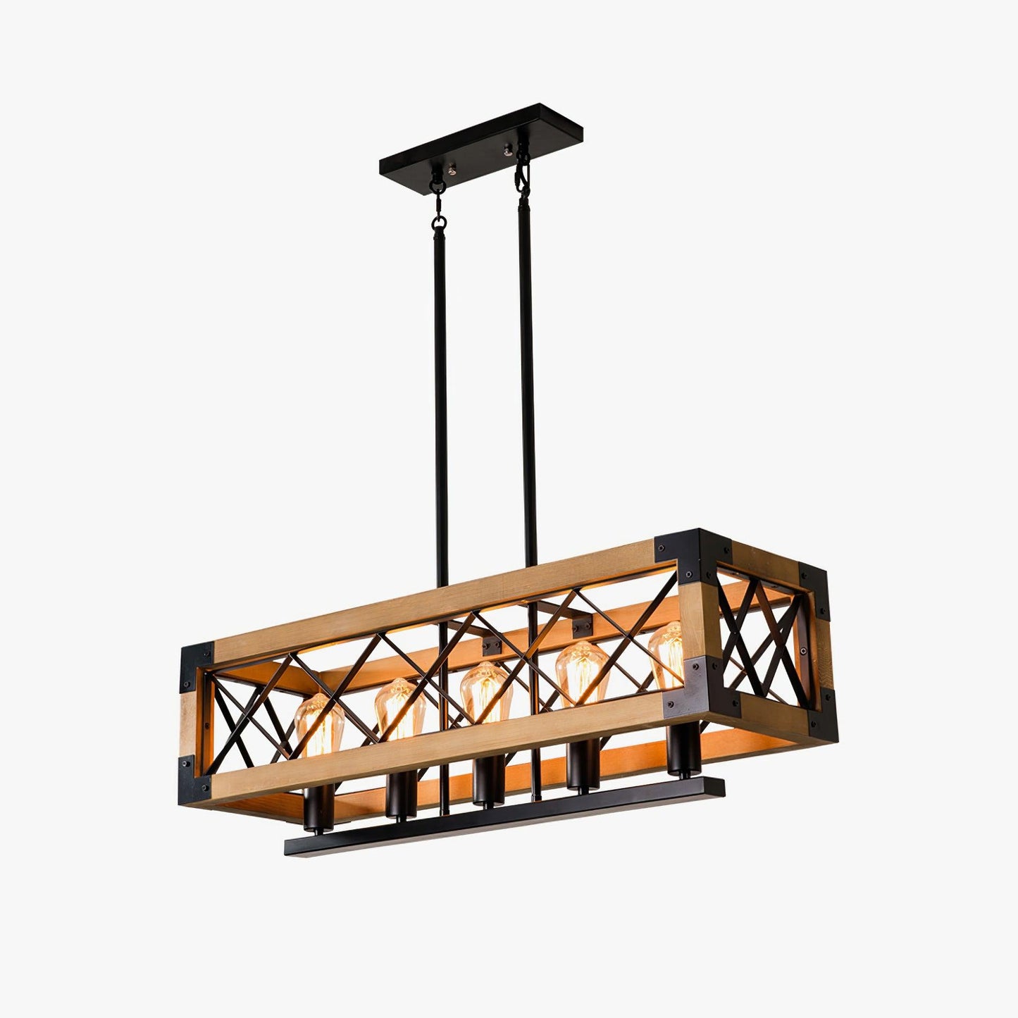 Kitchen Island Rectangle Ceiling fixture Chandelier