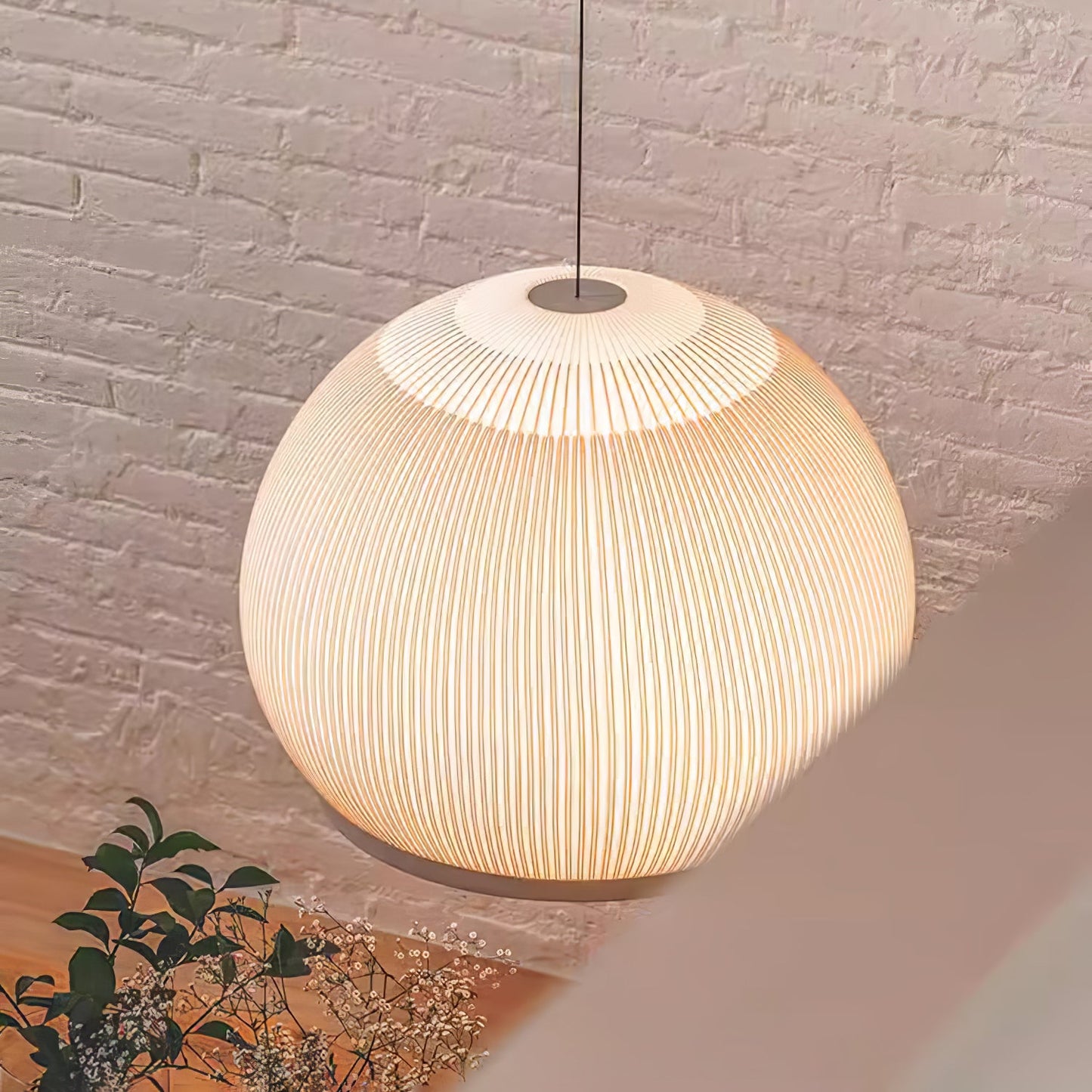 Lantern Knit Droplight Pendant Lamp