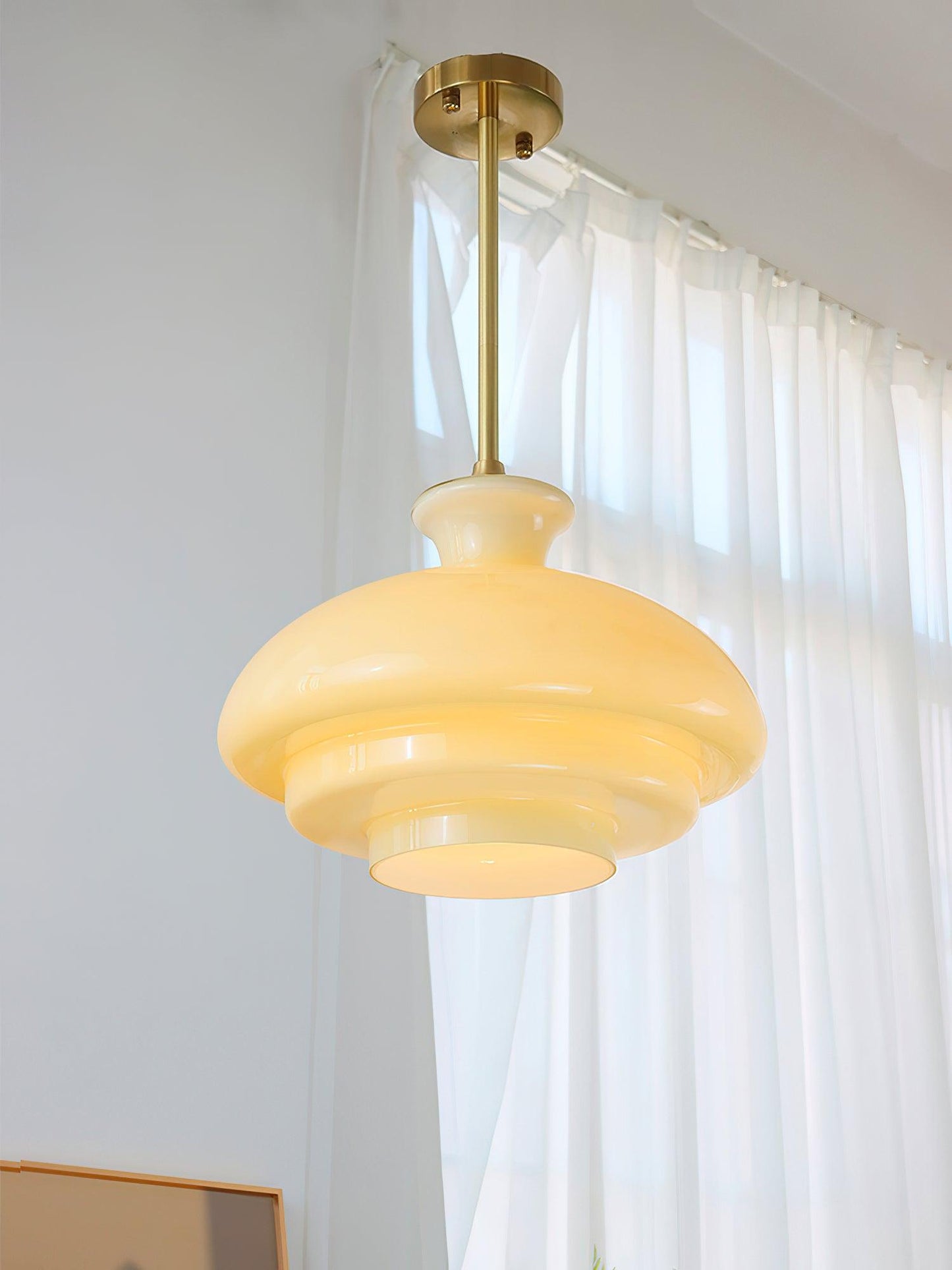 Paolina Glass Hanging light Pendant Lamp