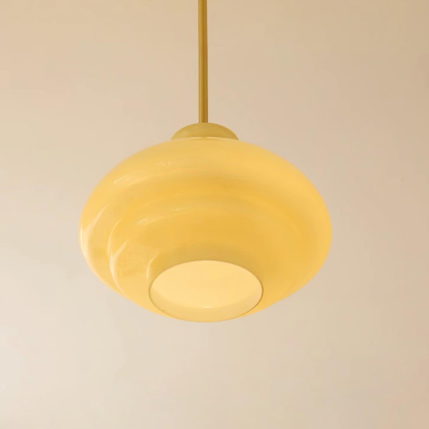 Paolina Glass Hanging light Pendant Lamp