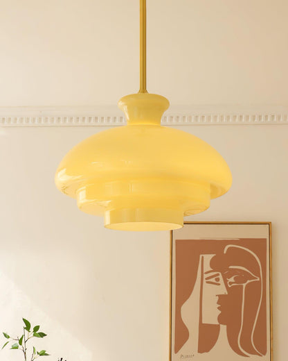 Paolina Glass Hanging light Pendant Lamp