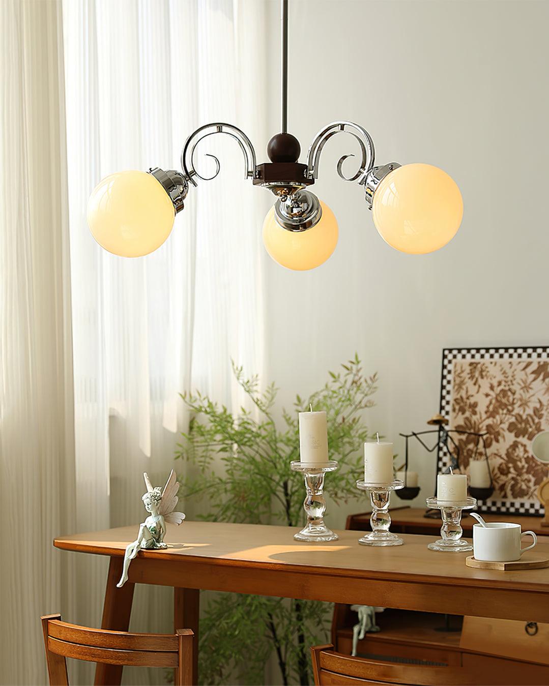 Kotter Cream Gasolier Chandelier