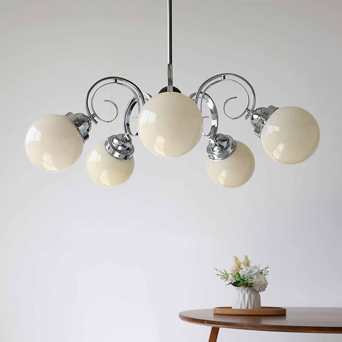 Kotter Cream Gasolier Chandelier