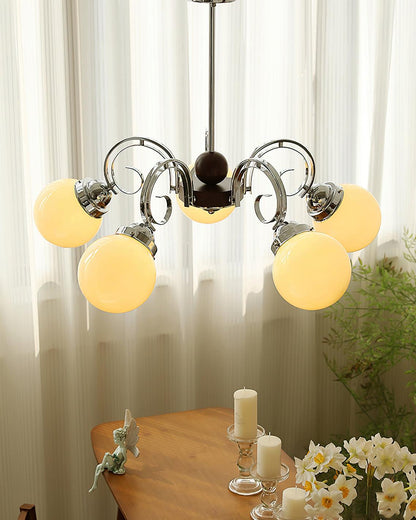 Kotter Cream Gasolier Chandelier