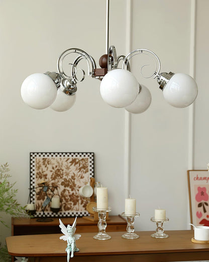 Kotter Cream Gasolier Chandelier