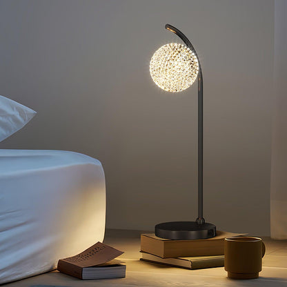 Ksovv Crystal Bedside lamp Table Lamp