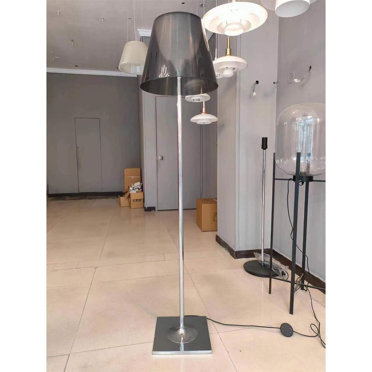 Chrome Prism Accent Lamp Floor Lamp