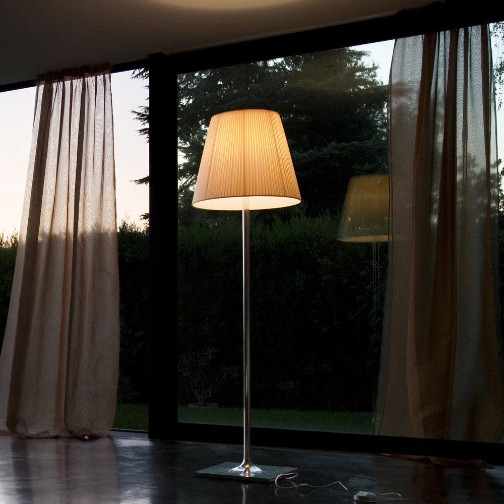 Chrome Prism Accent Lamp Floor Lamp