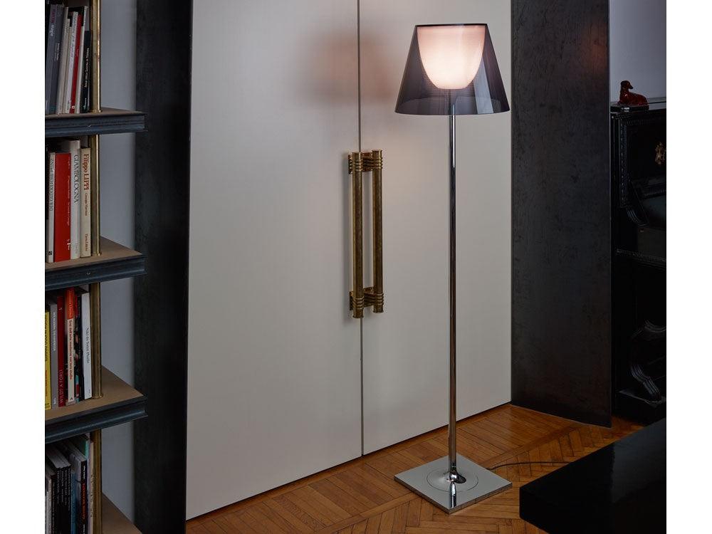 Chrome Prism Accent Lamp Floor Lamp