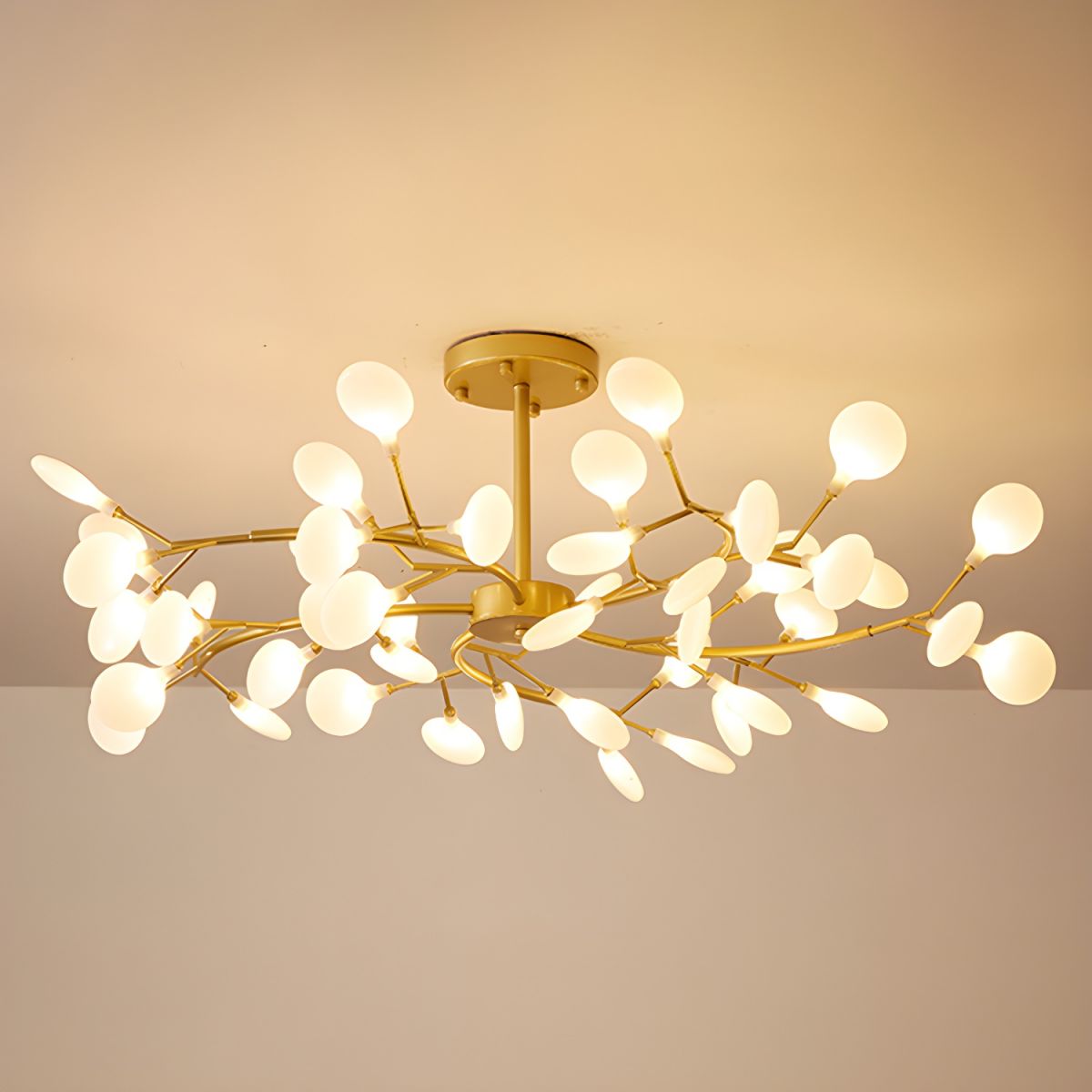 LED Firefly Sputnik Candelabrum Chandelier