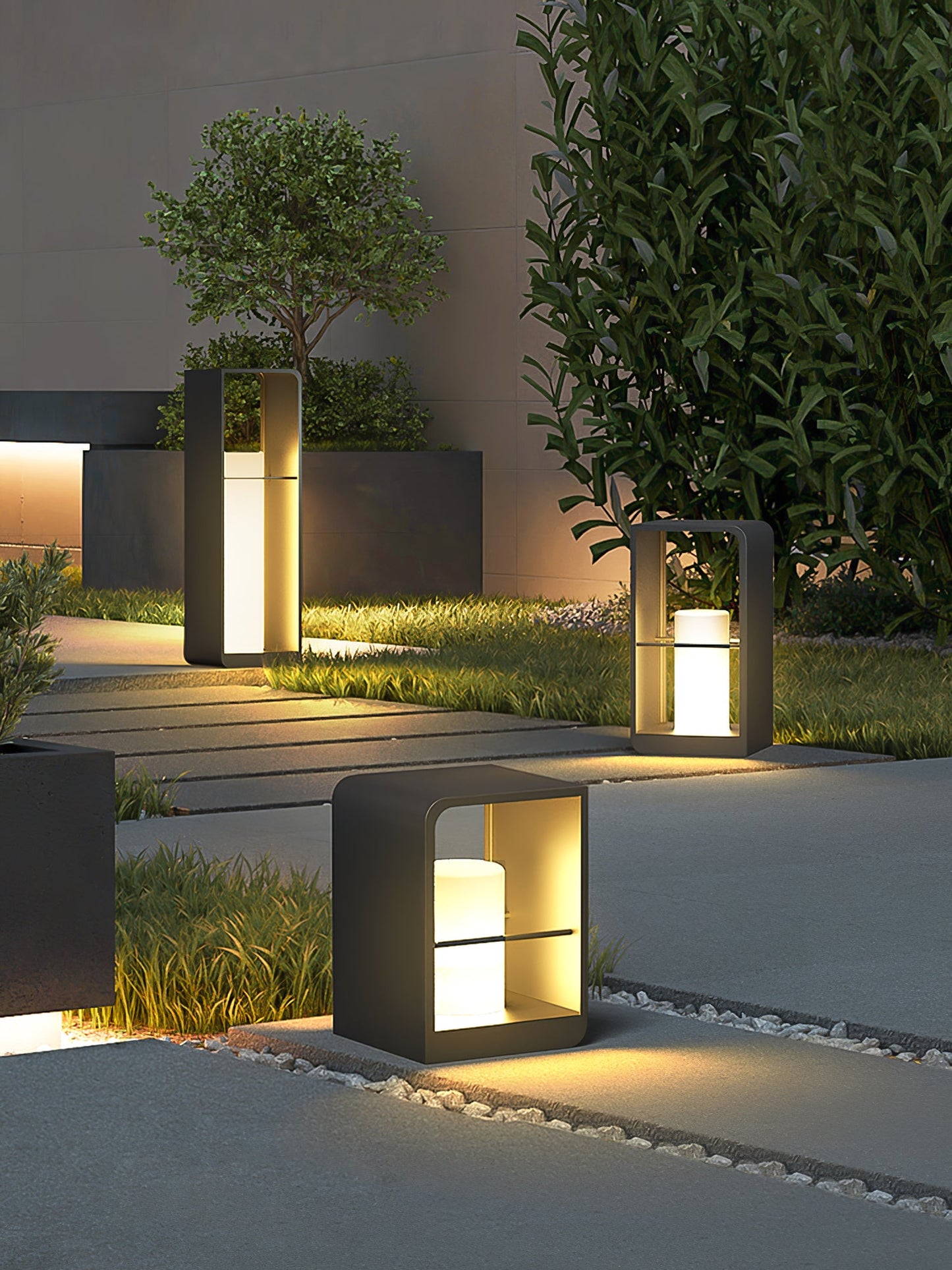 Lantern Garden Solar Exterior lamp Outdoor Light