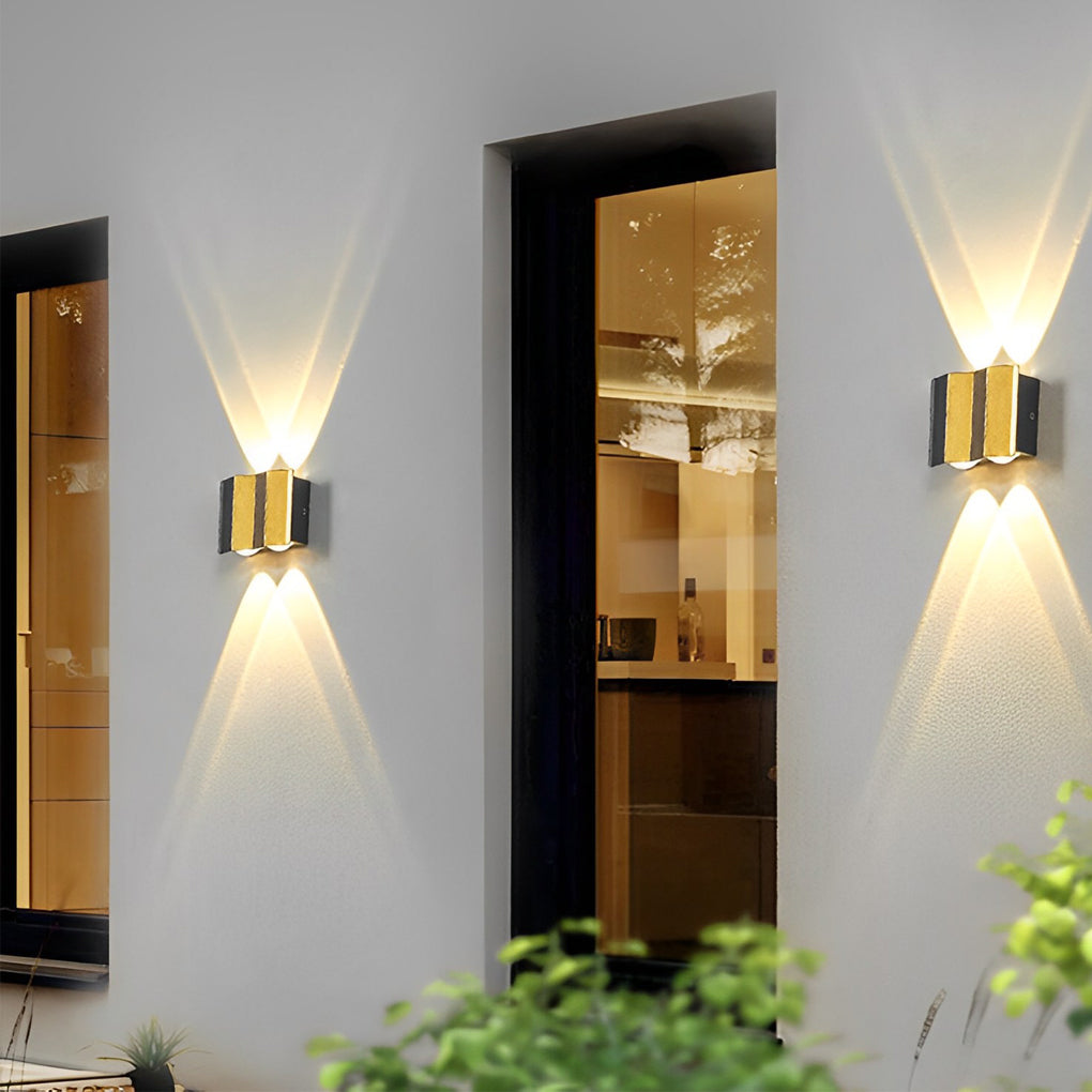 Creative LED Up and Down Light Waterproof Modern Wall Washer Lights