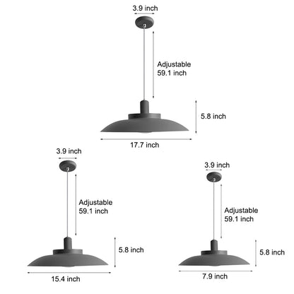 Minimalist Outdoor Waterproof LED Chandelier for Villa Garden Sun Room