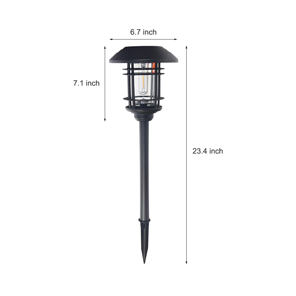 Solar Outdoor Lights Garden Lights LED Post Lights Landscape Lighting Pathway Lights