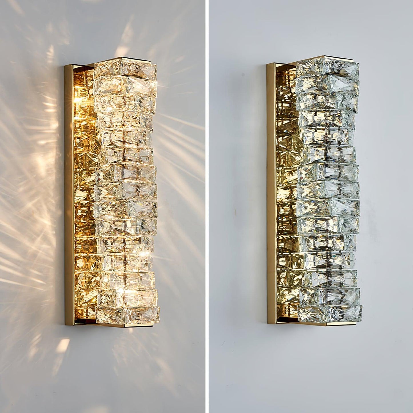 Laminated Crystal Wall-mounted lamp Wall Light