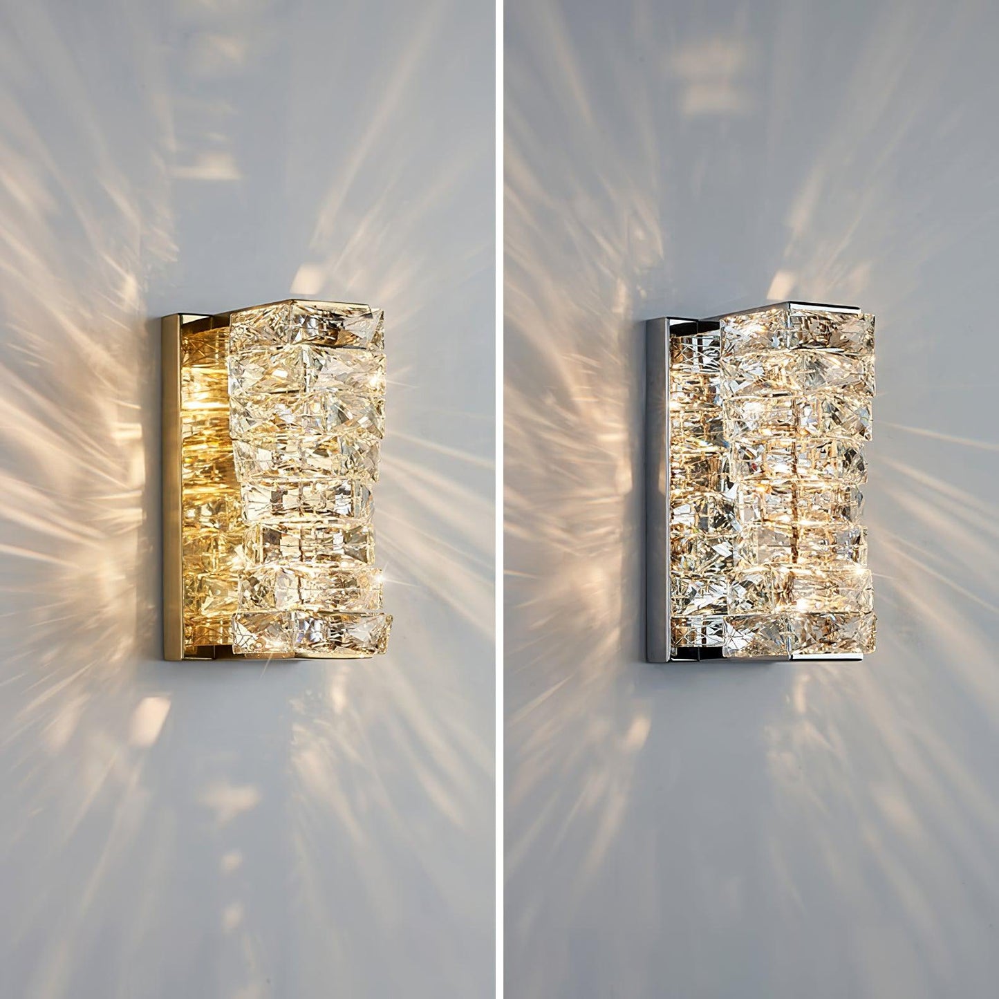 Laminated Crystal Wall-mounted lamp Wall Light