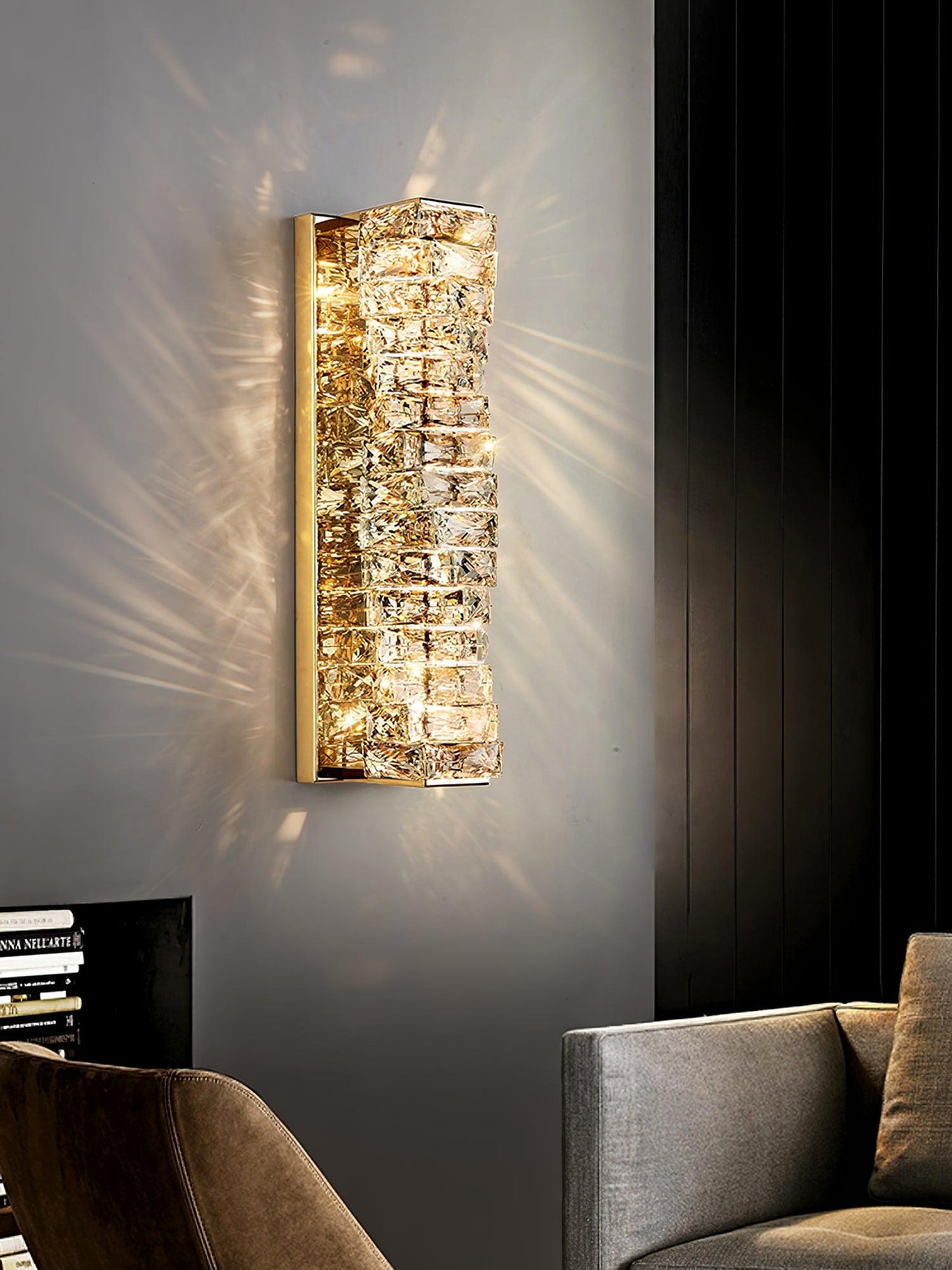 Laminated Crystal Wall-mounted lamp Wall Light