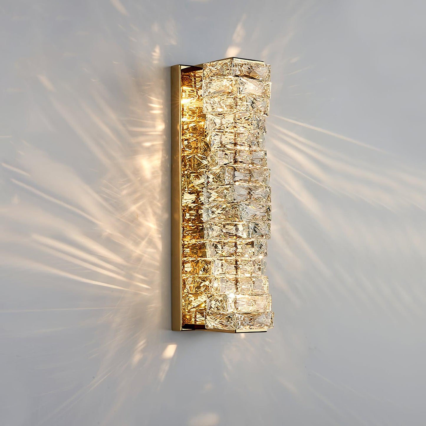 Laminated Crystal Wall-mounted lamp Wall Light