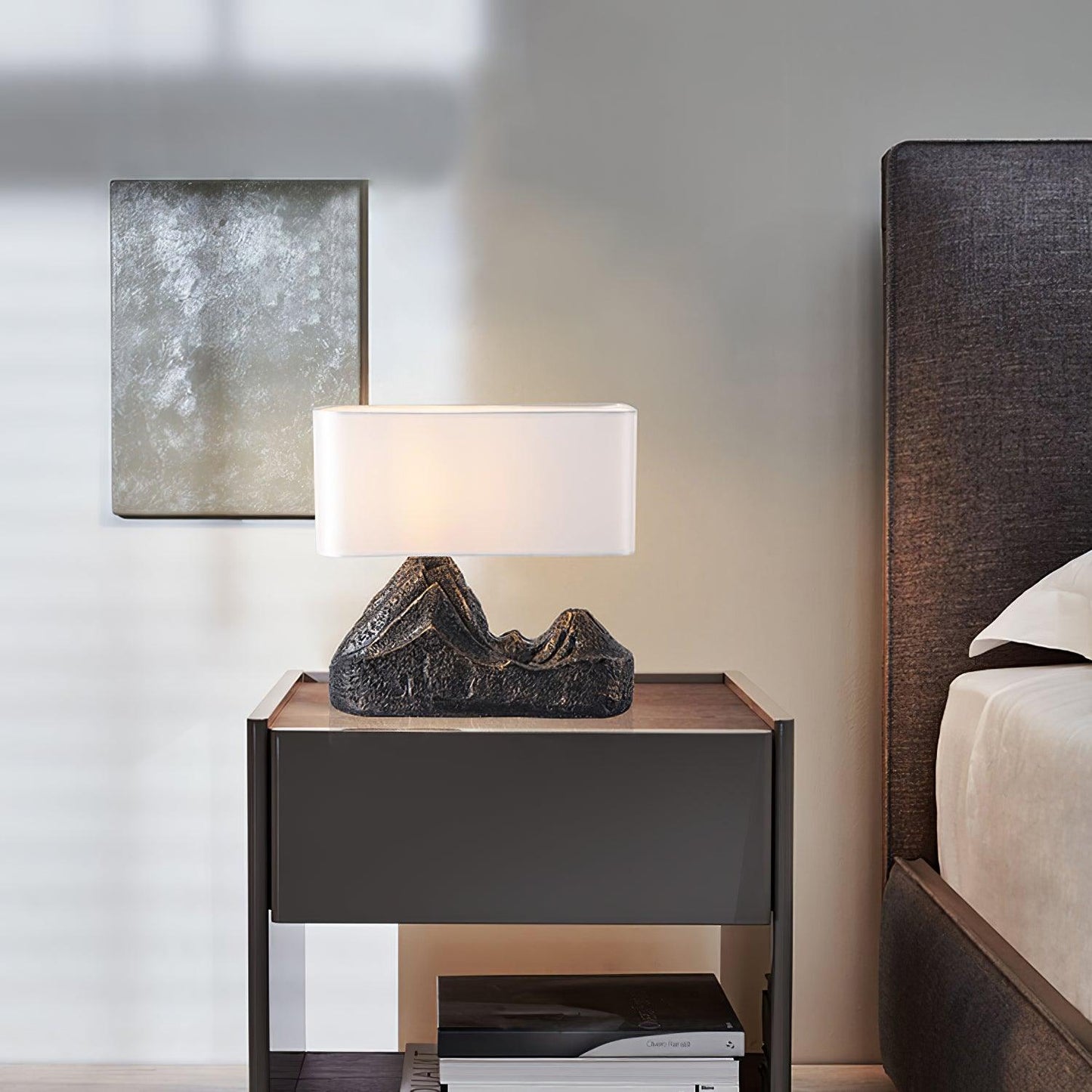 Landscape Side table lamp Table Lamp