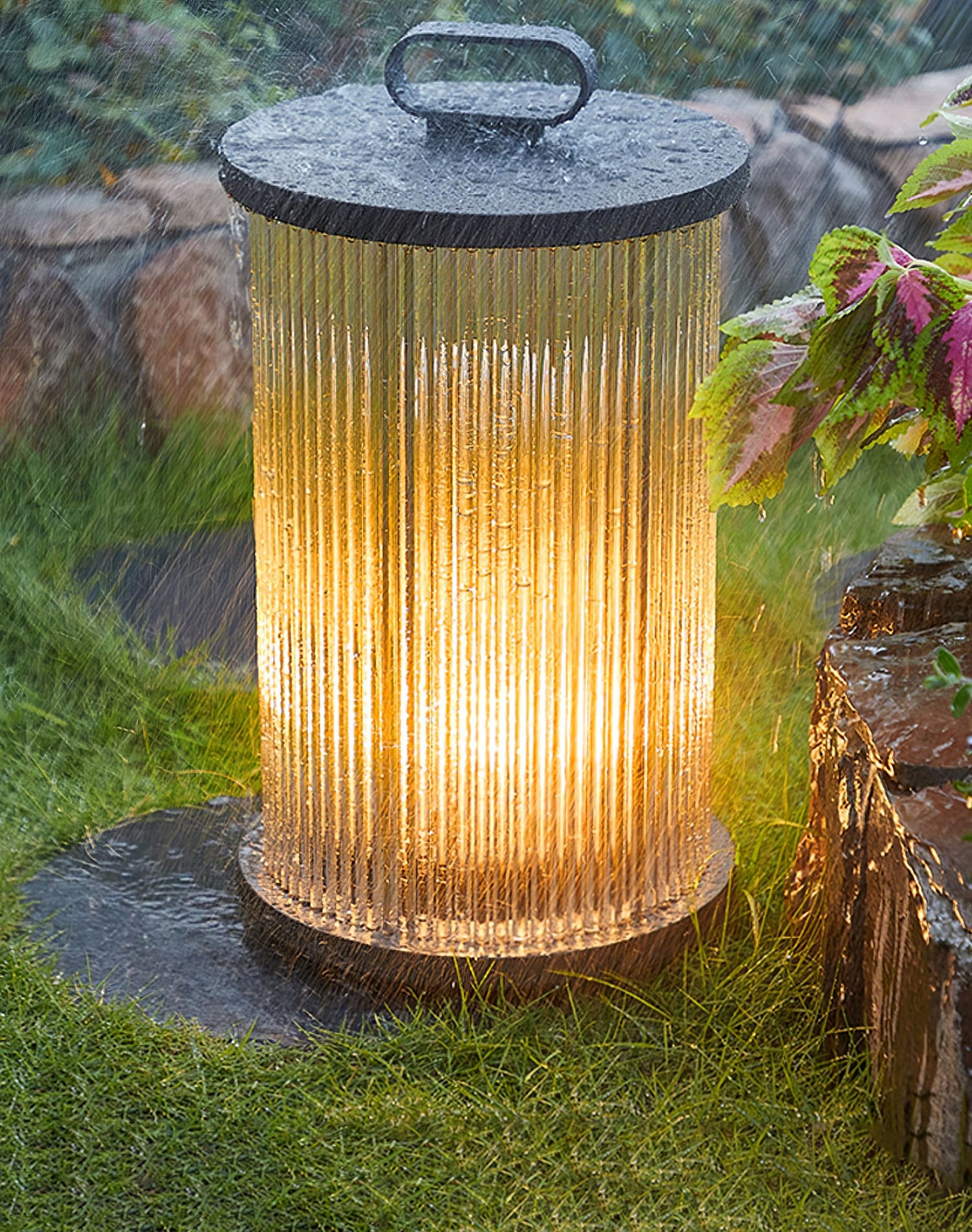 Lantern Garden Solar Exterior lamp Outdoor Light