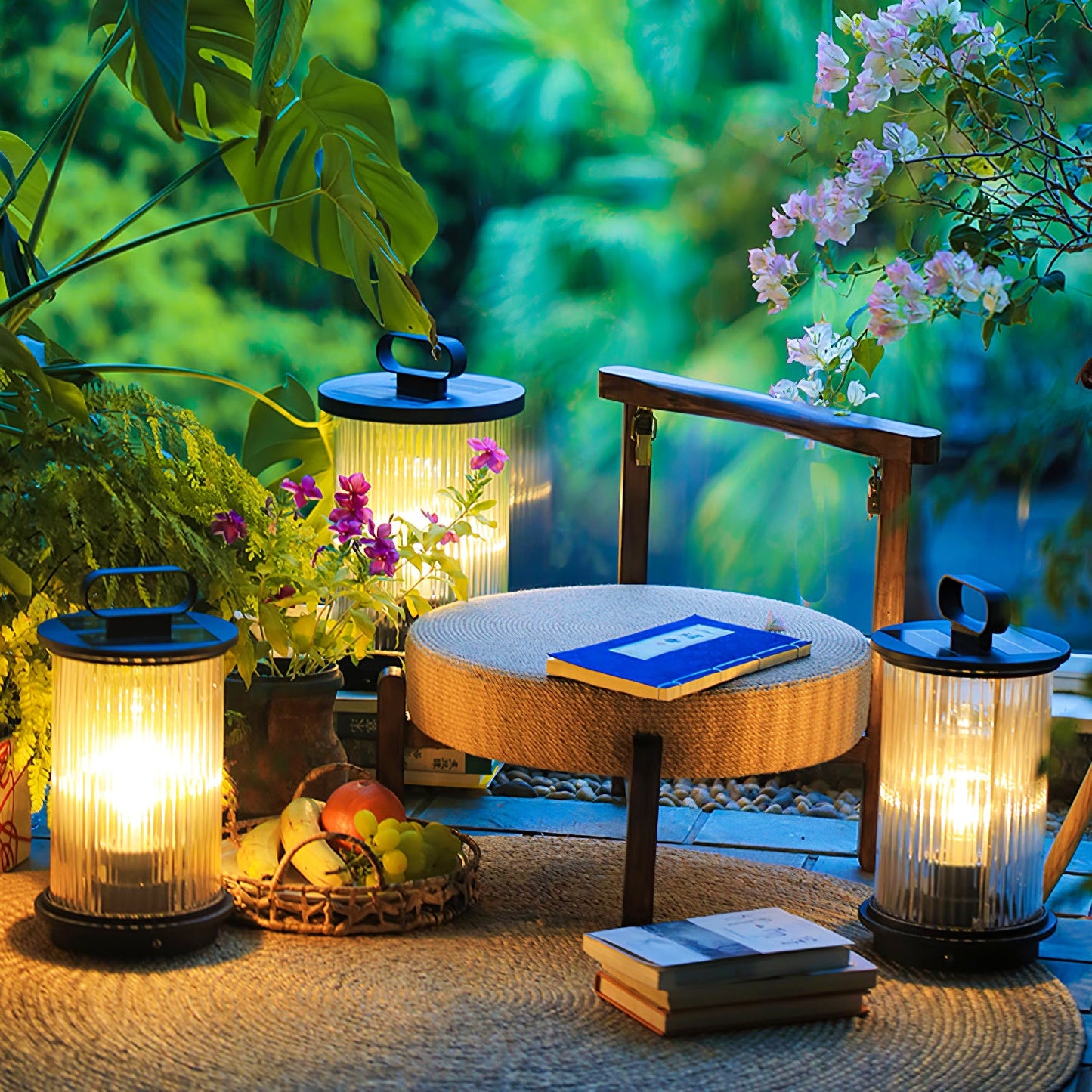 Lantern Garden Solar Exterior lamp Outdoor Light