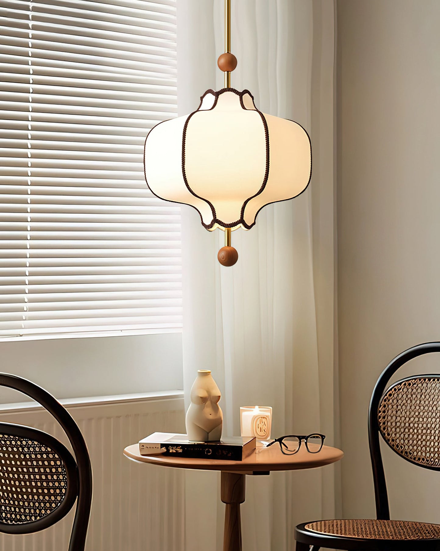 Lantern Fabric Houselight Pendant Light