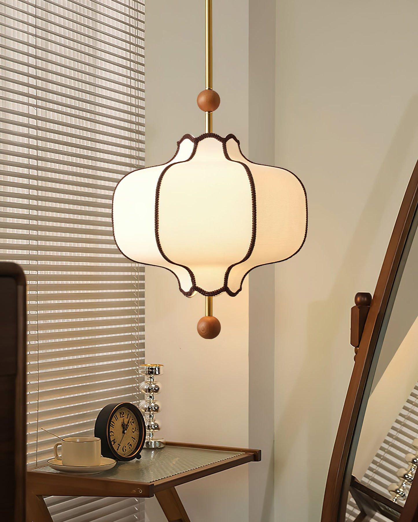 Lantern Fabric Houselight Pendant Light