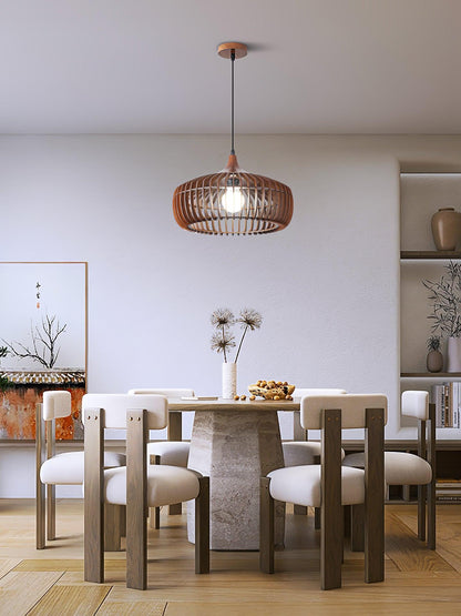 Lattice Nest Wooden Hanging light Pendant Lamp