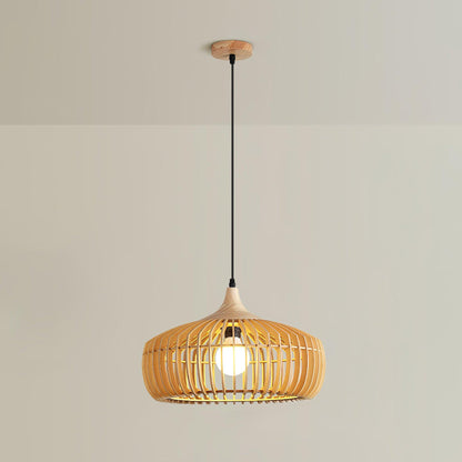 Lattice Nest Wooden Hanging light Pendant Lamp