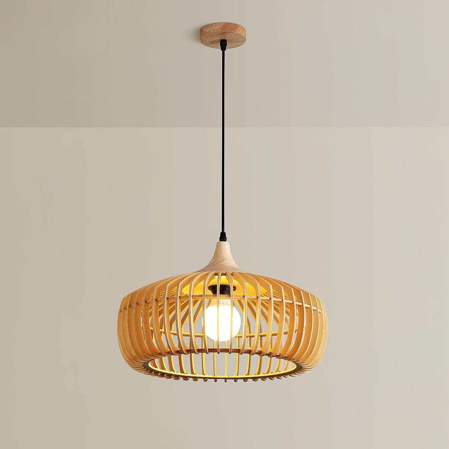 Lattice Nest Wooden Hanging light Pendant Lamp