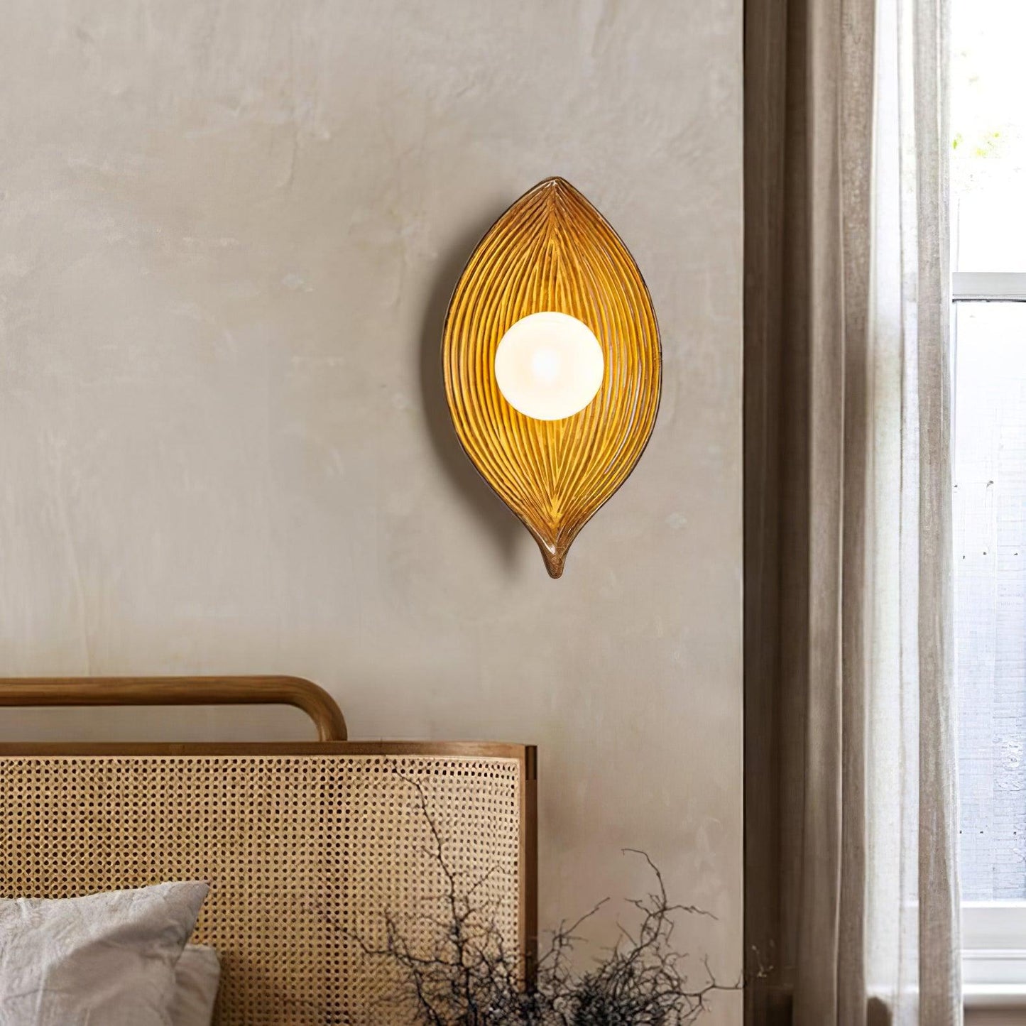 Leaf Canoe Wall light fixture Wall Sconce