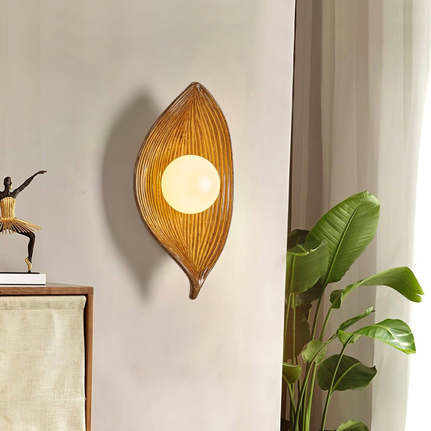 Leaf Canoe Wall light fixture Wall Sconce