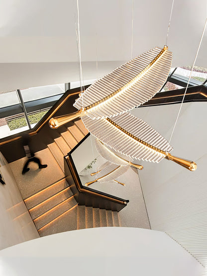 Leaf LED Pendant light Chandelier