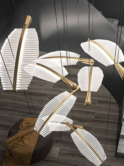 Leaf LED Pendant light Chandelier