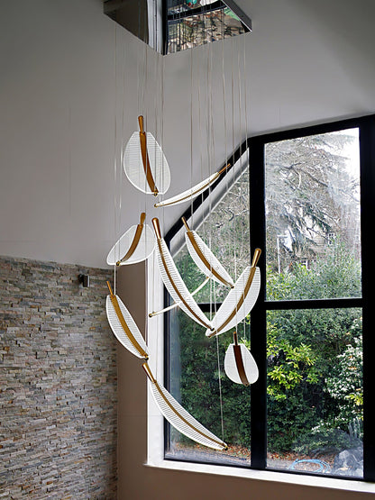 Leaf LED Pendant light Chandelier