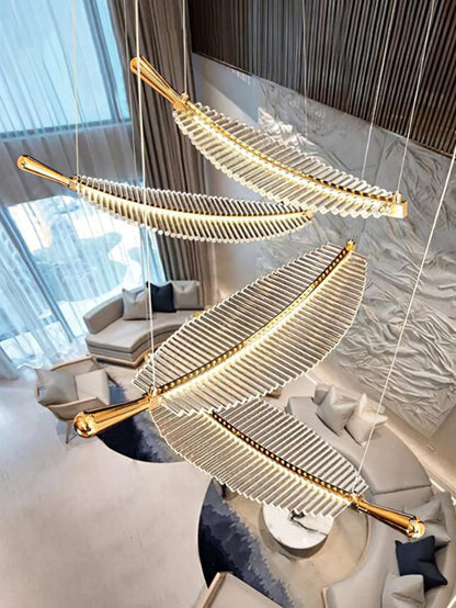 Leaf LED Pendant light Chandelier