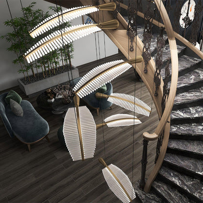 Leaf LED Pendant light Chandelier