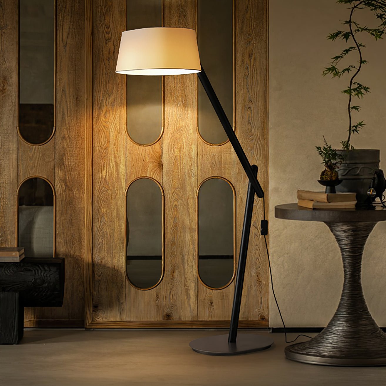 Lean Pivot Uplight Lamp Floor Lamp