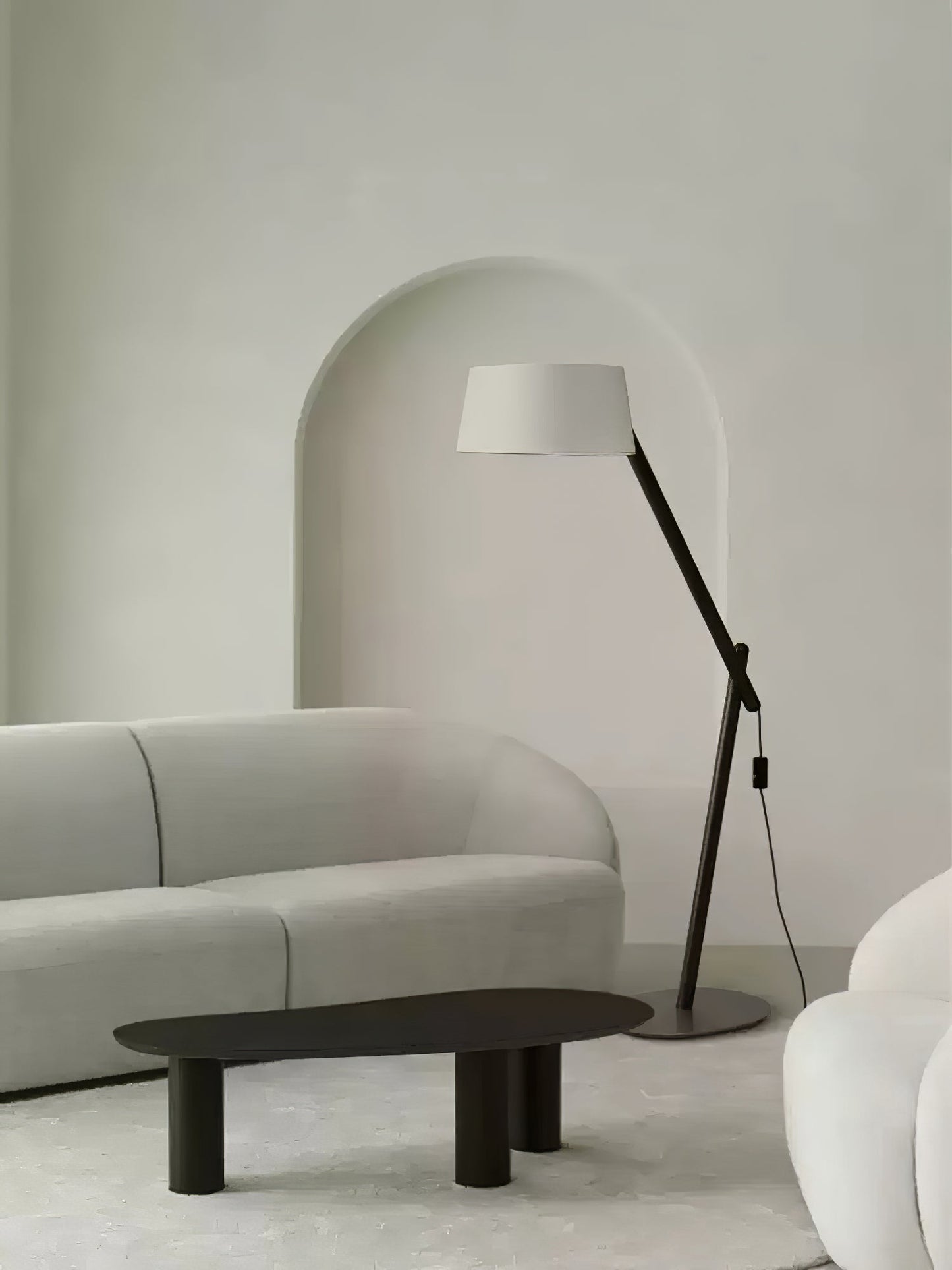 Lean Pivot Uplight Lamp Floor Lamp