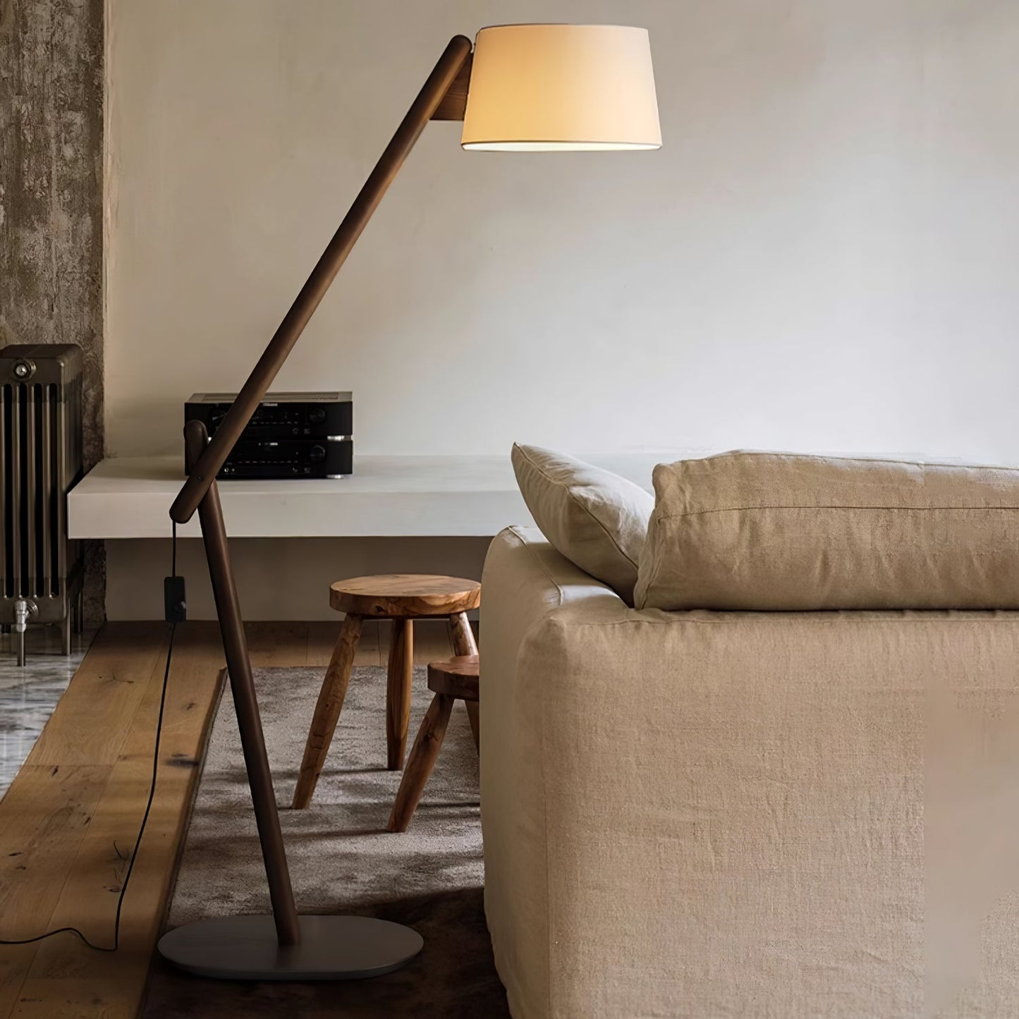 Lean Pivot Uplight Lamp Floor Lamp