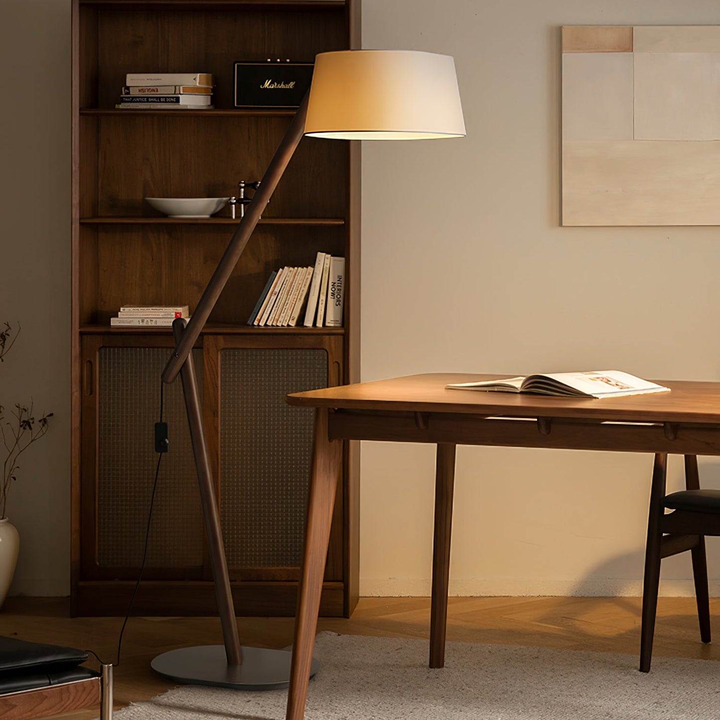 Lean Pivot Uplight Lamp Floor Lamp