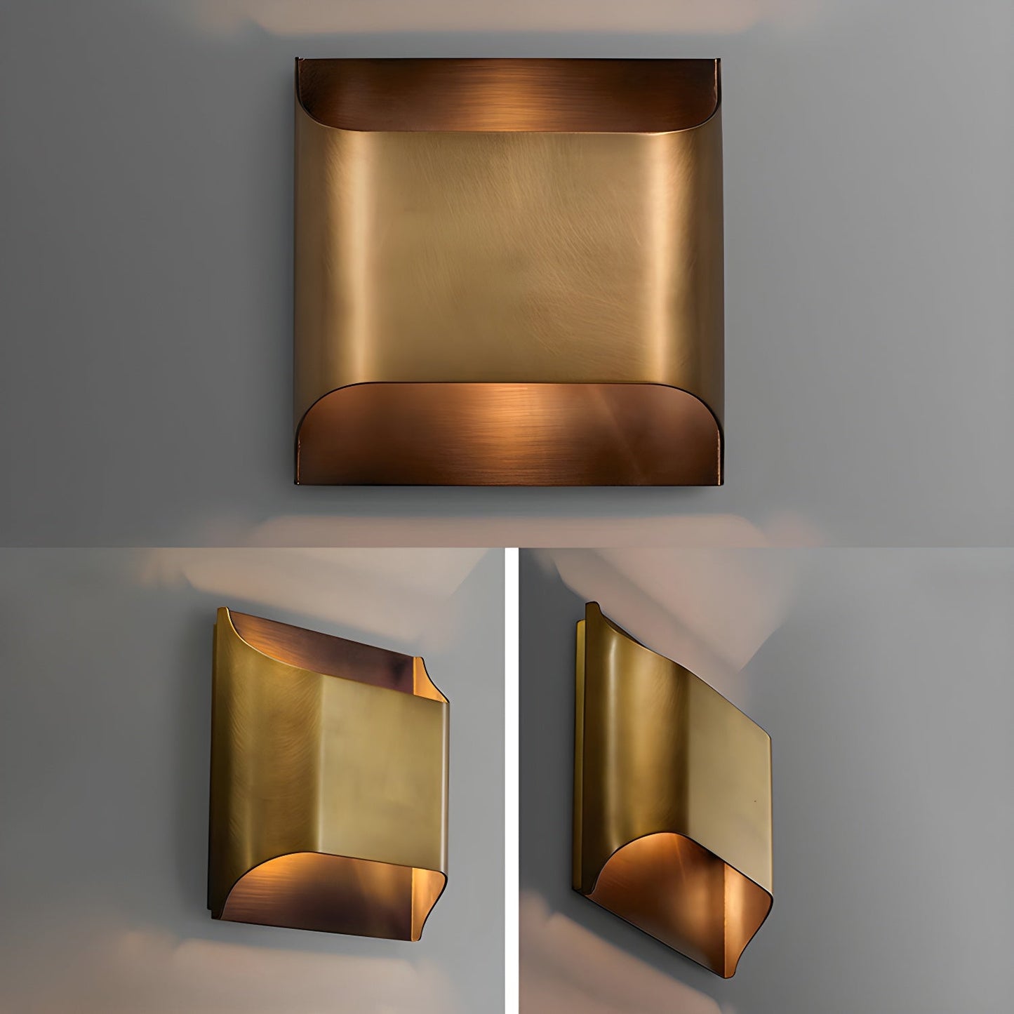 Leclerc Brass Wall-mounted light Wall Lamp